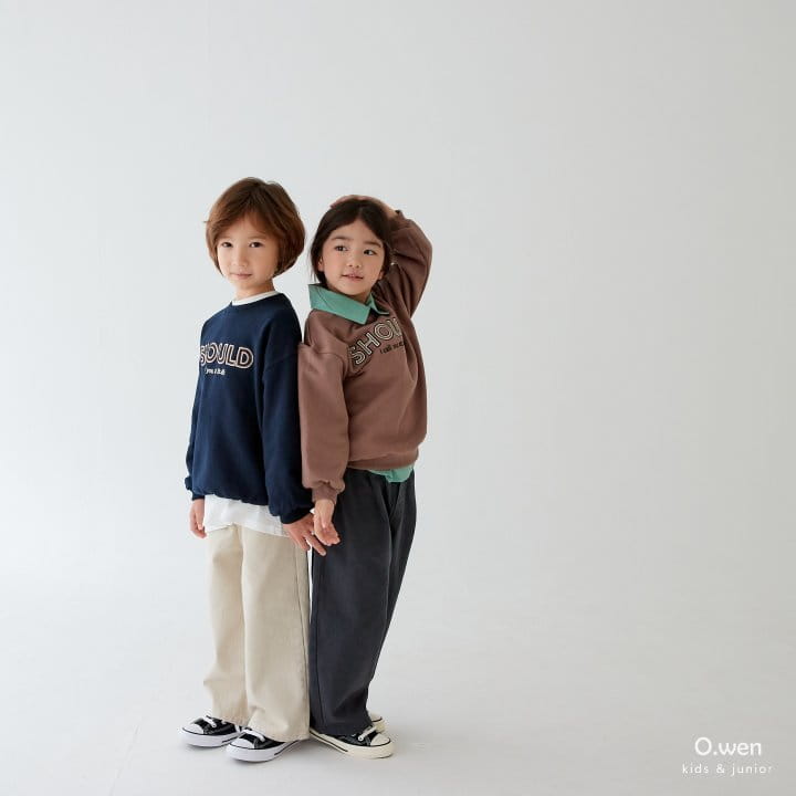 O Wen - Korean Children Fashion - #magicofchildhood - Sude Sweatshirt - 5