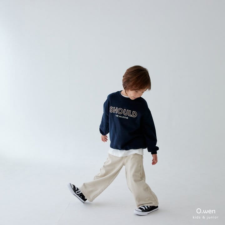 O Wen - Korean Children Fashion - #toddlerclothing - Sude Sweatshirt - 9