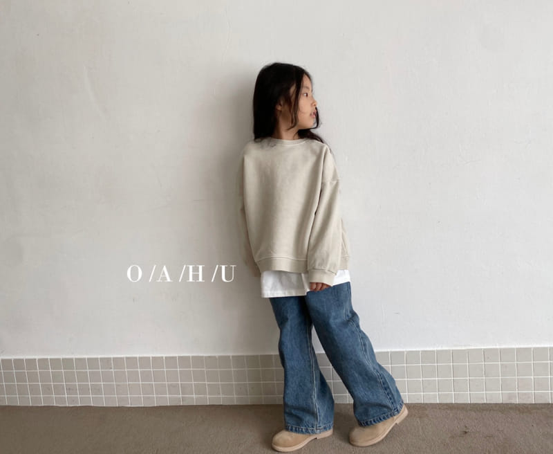 O'Ahu - Korean Children Fashion - #childofig - Dun Wide Jeans