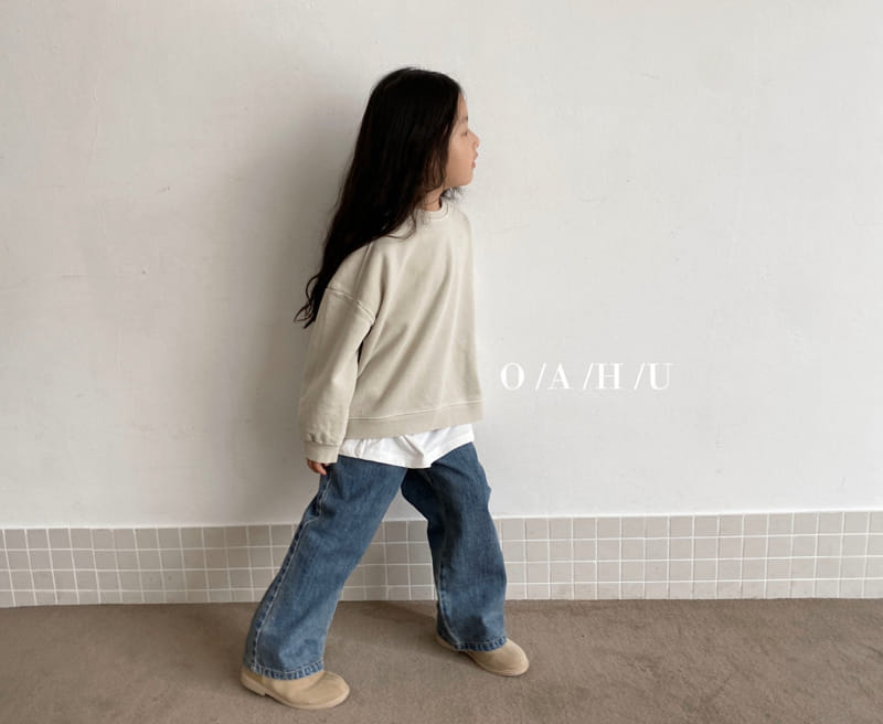 O'Ahu - Korean Children Fashion - #designkidswear - Dun Wide Jeans - 3