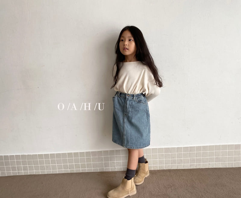 O'Ahu - Korean Children Fashion - #discoveringself - Caramel Rib Tee - 10