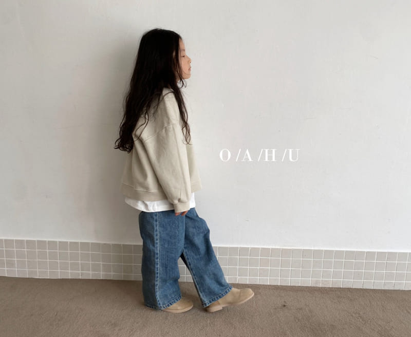 O'Ahu - Korean Children Fashion - #fashionkids - Dun Wide Jeans - 5