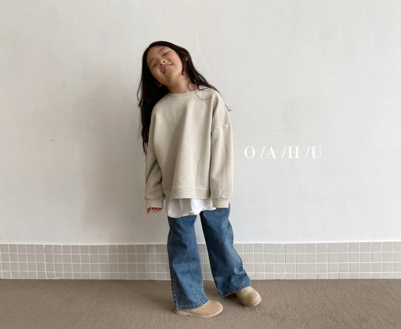 O'Ahu - Korean Children Fashion - #kidsshorts - Dun Wide Jeans - 6