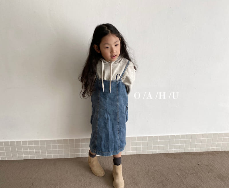 O'Ahu - Korean Children Fashion - #magicofchildhood - Bibi Denim One-piece - 5