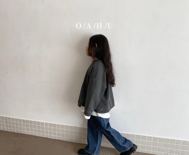 O'Ahu - Korean Children Fashion - #minifashionista - Dun Wide Jeans - 12