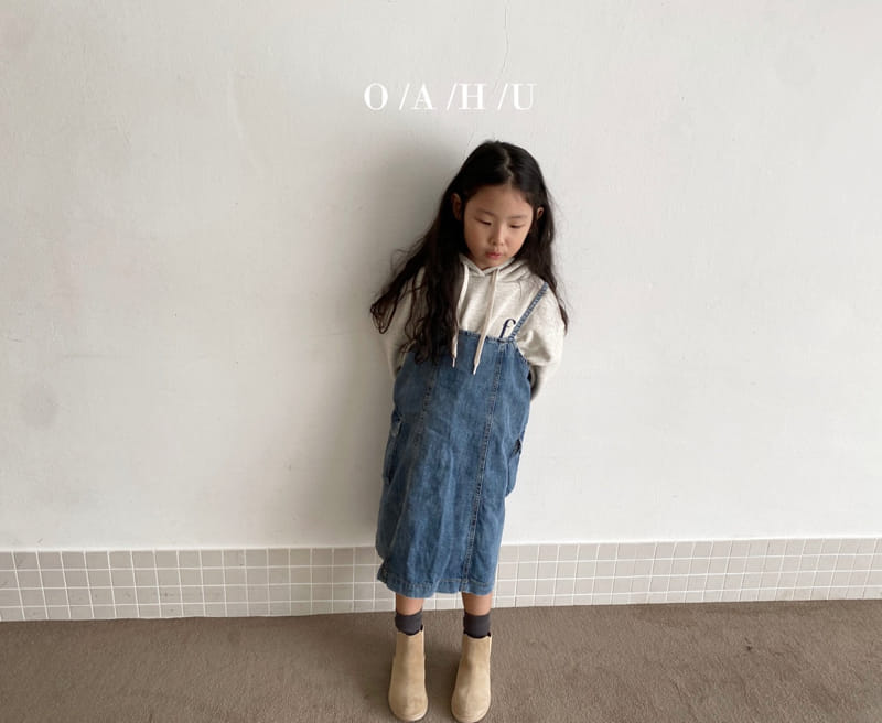 O'Ahu - Korean Children Fashion - #minifashionista - Bibi Denim One-piece - 6