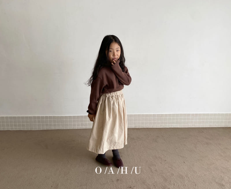 O'Ahu - Korean Children Fashion - #minifashionista - Caramel Rib Tee - 2