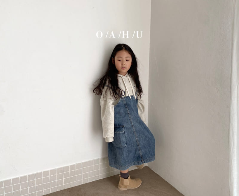 O'Ahu - Korean Children Fashion - #prettylittlegirls - Bibi Denim One-piece - 7