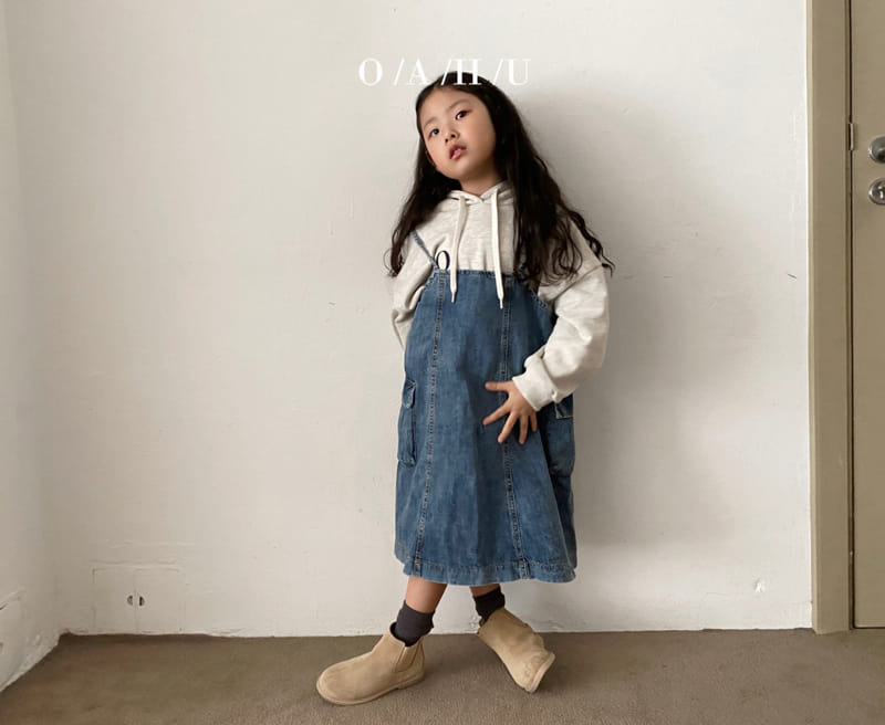 O'Ahu - Korean Children Fashion - #stylishchildhood - Bibi Denim One-piece - 10