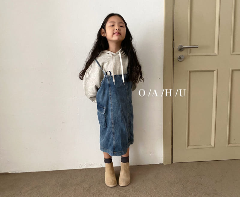 O'Ahu - Korean Children Fashion - #toddlerclothing - Bibi Denim One-piece - 9