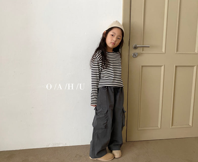 O'Ahu - Korean Children Fashion - #todddlerfashion - Cargo ST Tee - 4