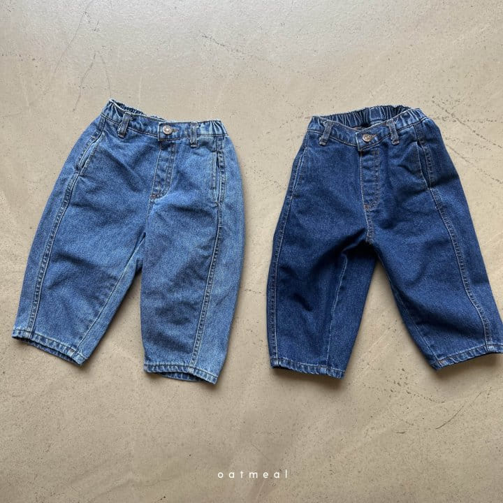 Oatmeal - Korean Children Fashion - #childofig - Pine Denim Jeans