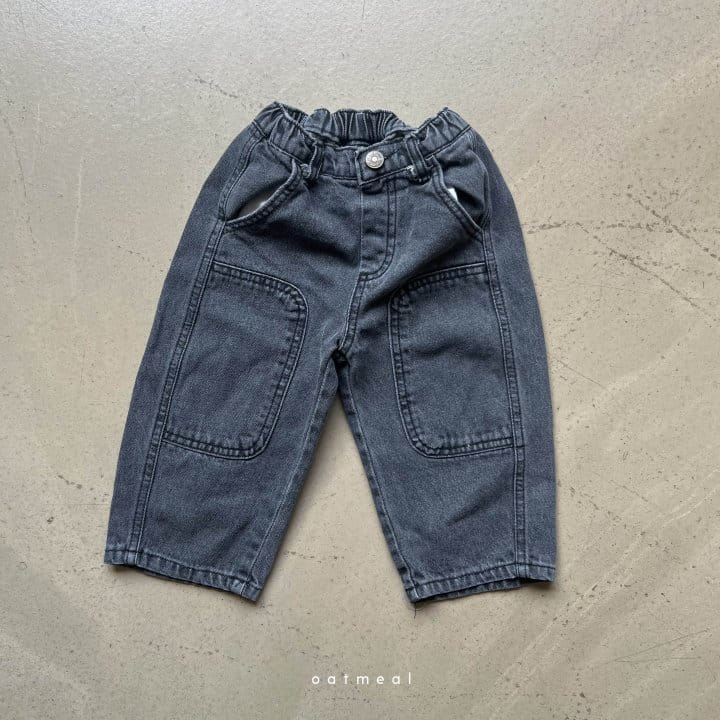 Oatmeal - Korean Children Fashion - #discoveringself - Marine Jeans - 3