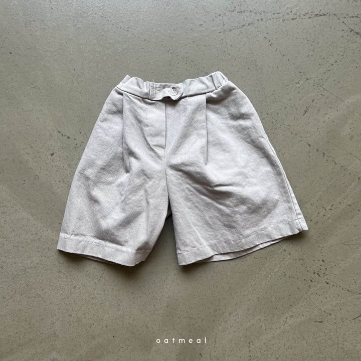 Oatmeal - Korean Children Fashion - #kidsshorts - Bienne Pants - 3