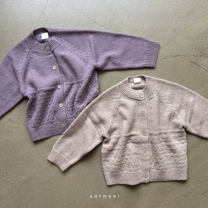 Oatmeal - Korean Children Fashion - #littlefashionista - Bonny Cardigan