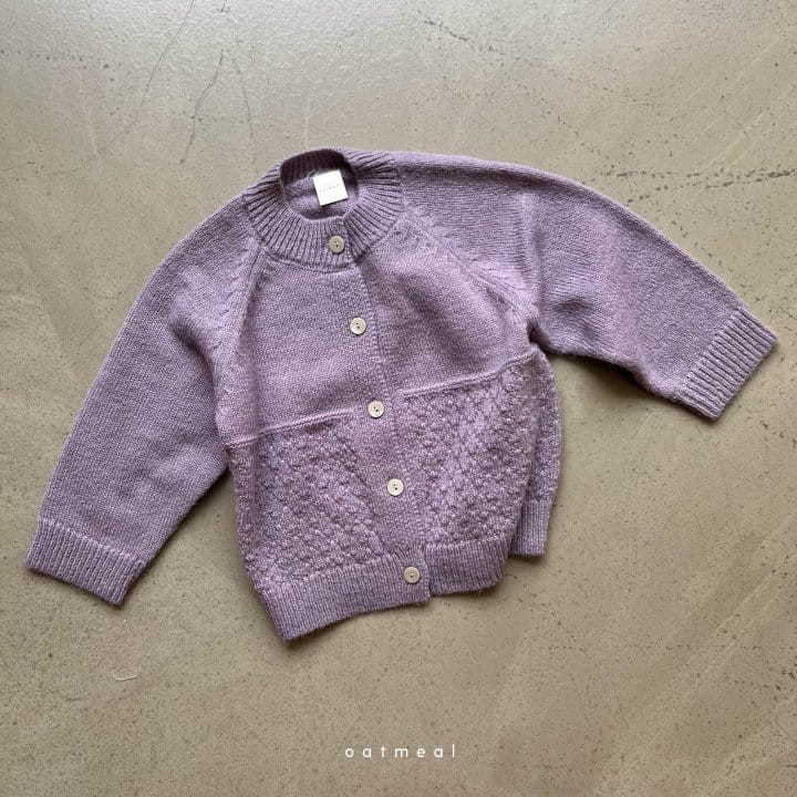 Oatmeal - Korean Children Fashion - #magicofchildhood - Bonny Cardigan - 2