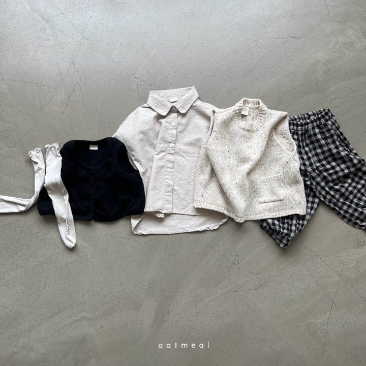 Oatmeal - Korean Children Fashion - #todddlerfashion - Pio Shirt Blouse - 6