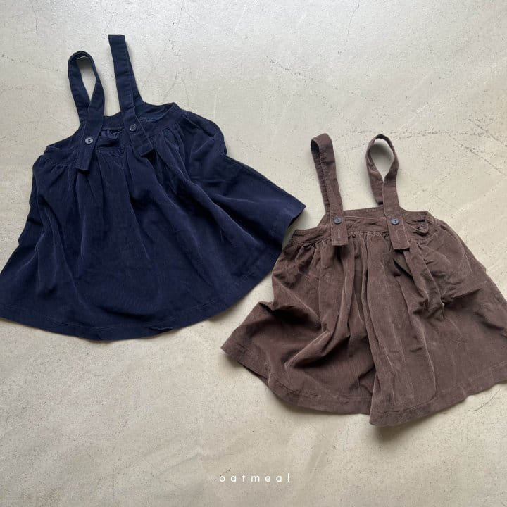 Oatmeal - Korean Children Fashion - #todddlerfashion - Lipply One-piece