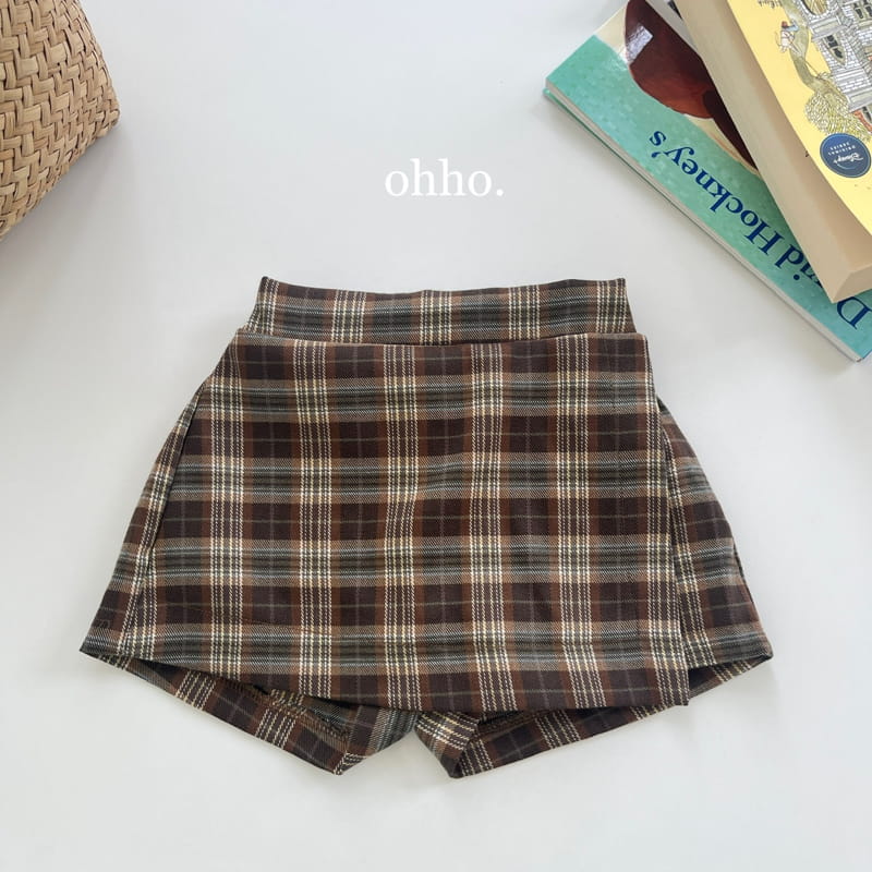 Ohho - Korean Children Fashion - #childofig - Lalf Skirt Pants - 3