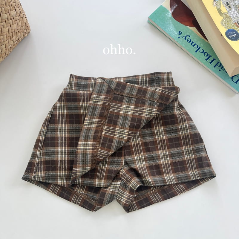 Ohho - Korean Children Fashion - #childofig - Lalf Skirt Pants - 4