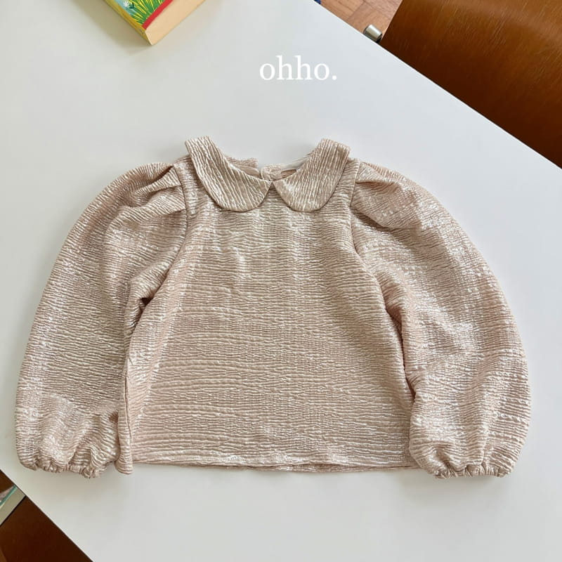 Ohho - Korean Children Fashion - #childofig - Shining Blouse - 2