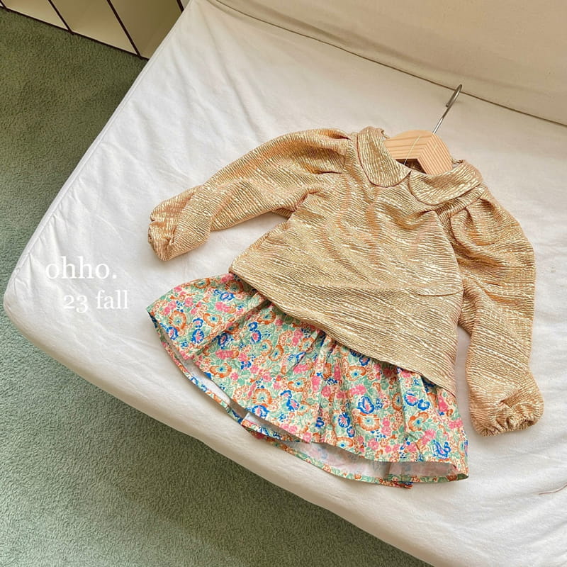 Ohho - Korean Children Fashion - #childrensboutique - Shining Blouse - 4