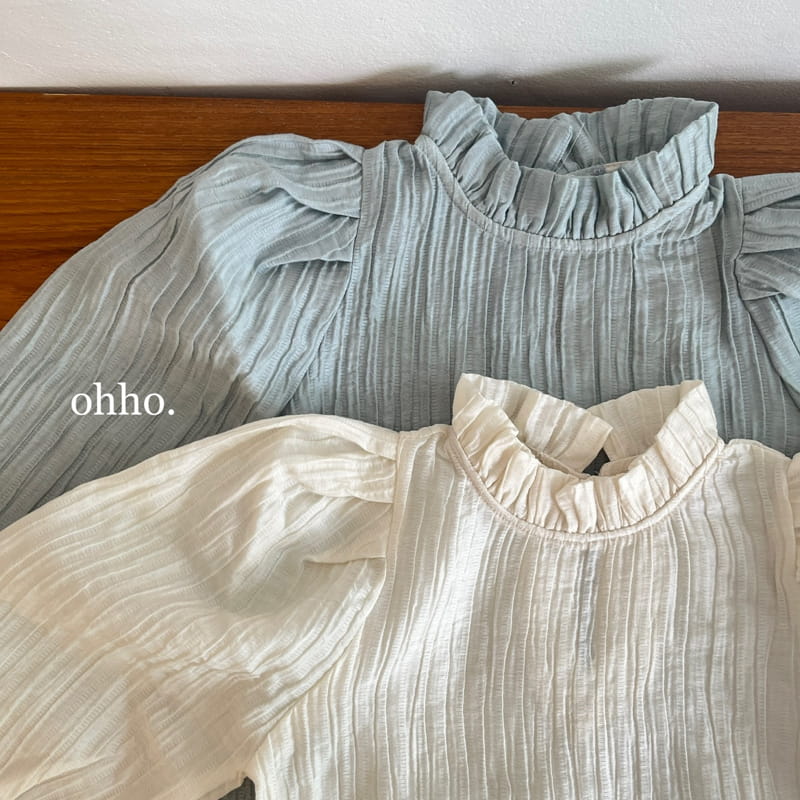 Ohho - Korean Children Fashion - #discoveringself - Oganja Frill Blouse - 10