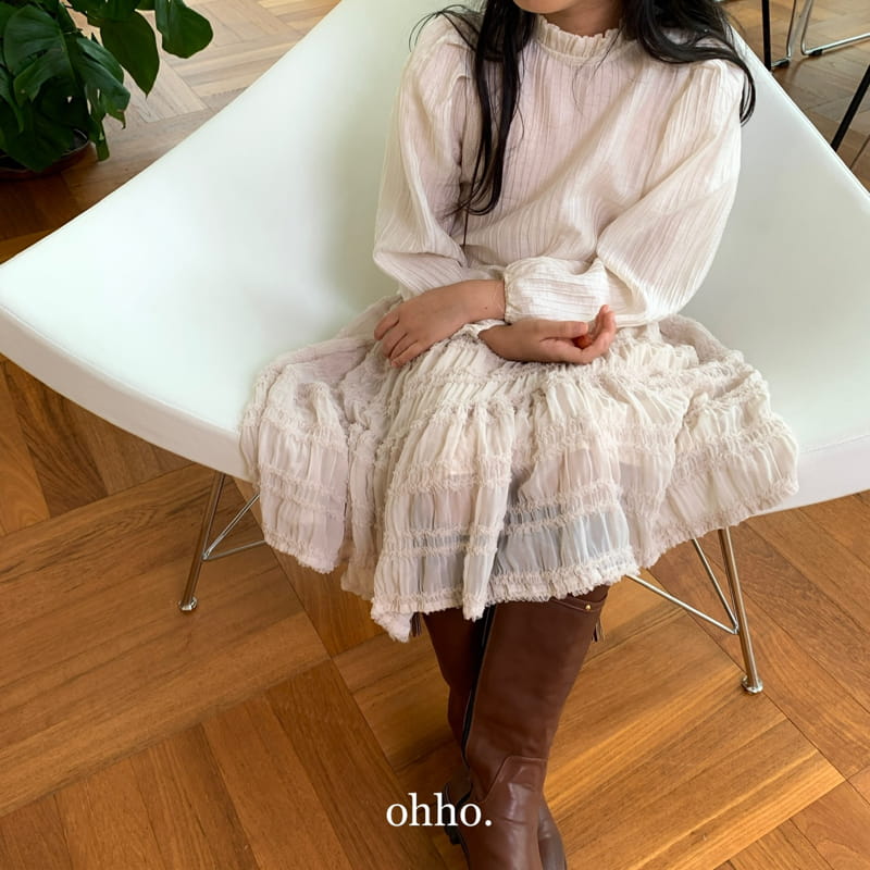 Ohho - Korean Children Fashion - #fashionkids - French Skirt - 10