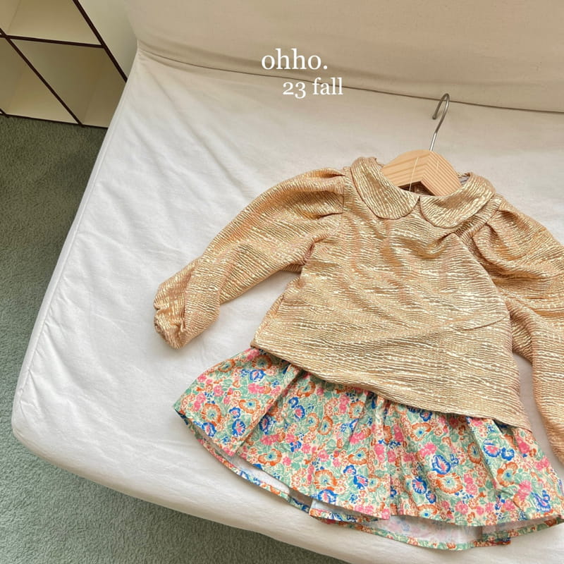 Ohho - Korean Children Fashion - #fashionkids - Shining Blouse - 6