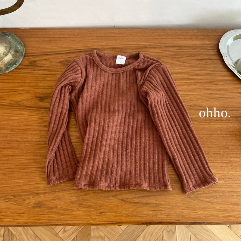 Ohho - Korean Children Fashion - #kidzfashiontrend - Paul Knit Tee - 5