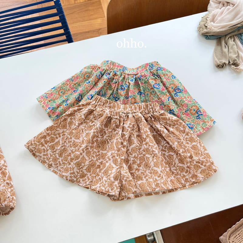 Ohho - Korean Children Fashion - #littlefashionista - Louis Skirt Pants - 10