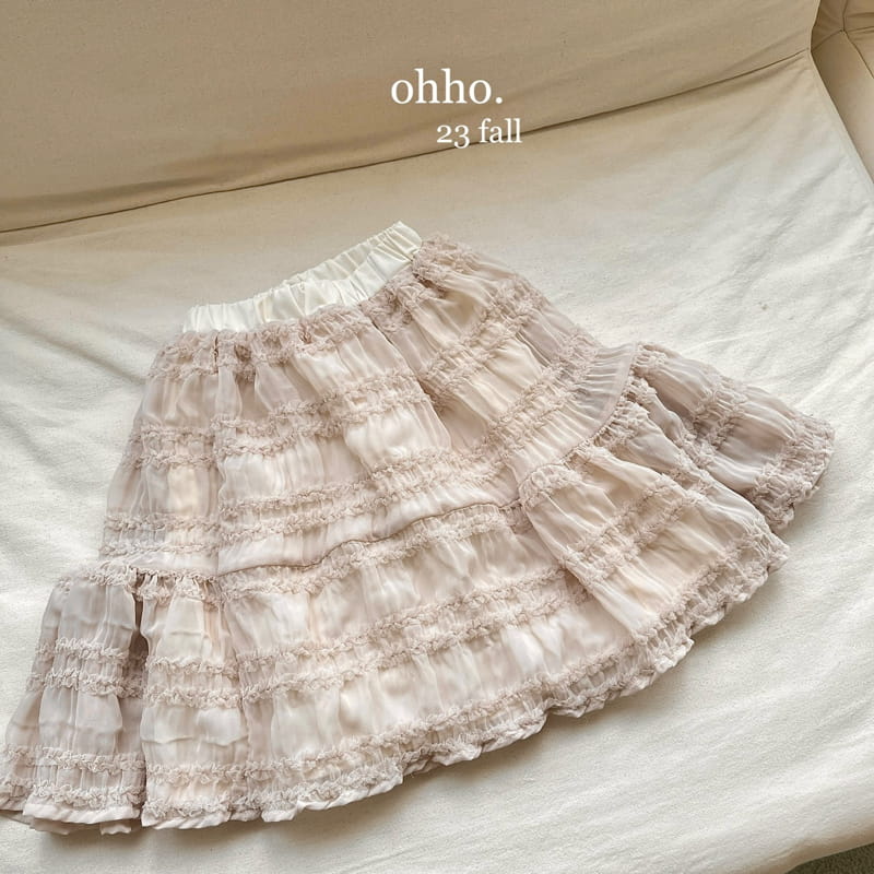 Ohho - Korean Children Fashion - #magicofchildhood - French Skirt - 2