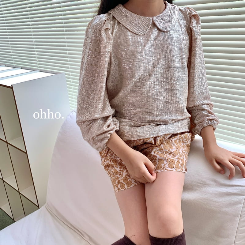 Ohho - Korean Children Fashion - #magicofchildhood - Shining Blouse - 12