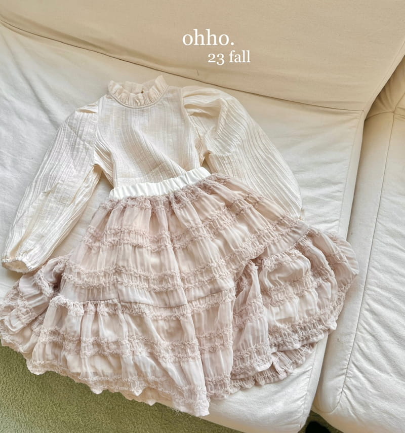 Ohho - Korean Children Fashion - #minifashionista - French Skirt - 3