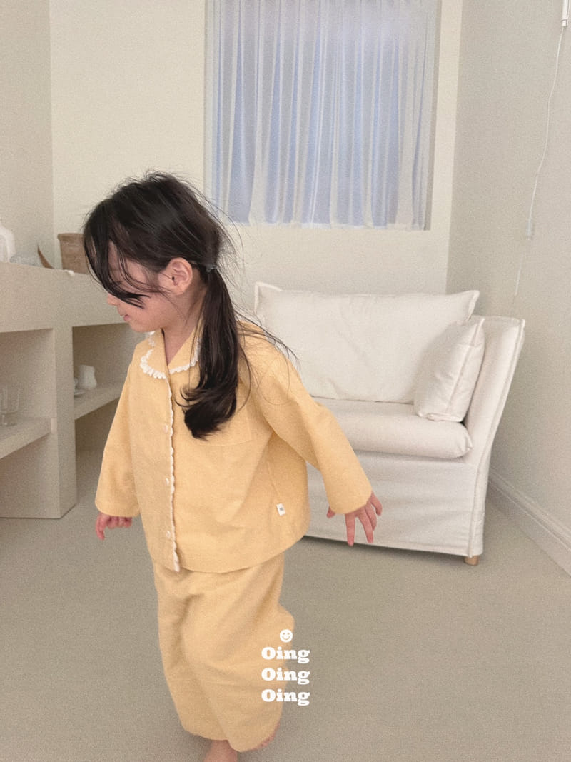 Oing - Korean Children Fashion - #childofig - Lace Pajama Set - 9