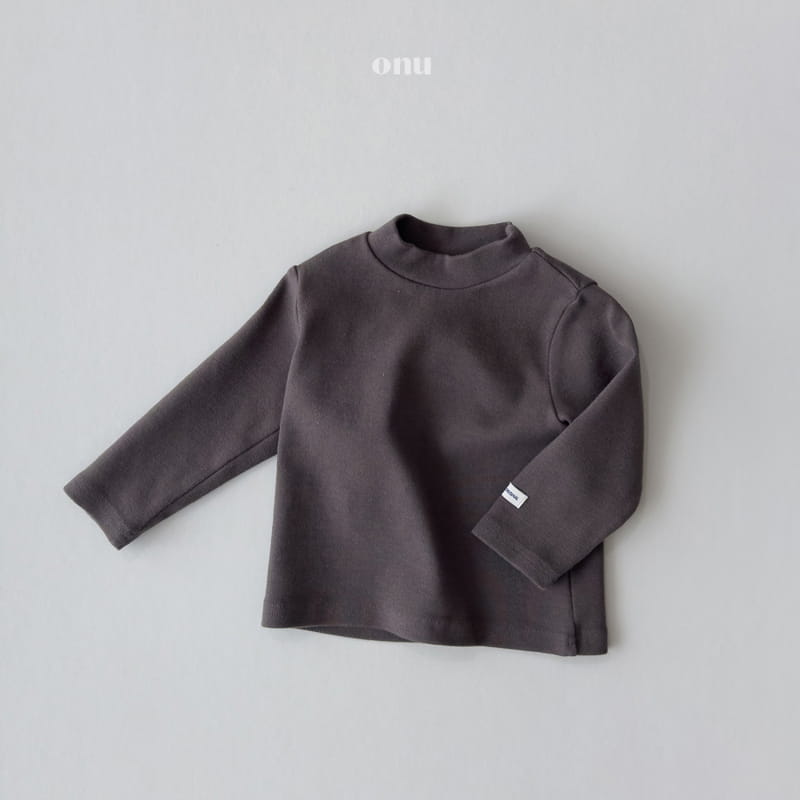 Onu - Korean Children Fashion - #Kfashion4kids - Half Turtleneck Tee - 5