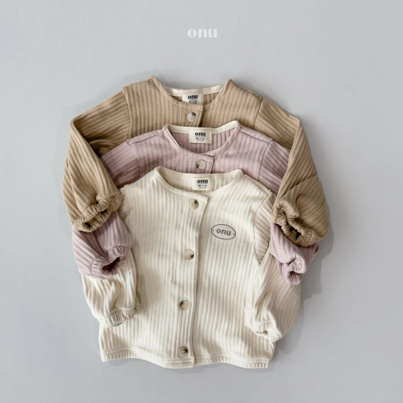 Onu - Korean Children Fashion - #designkidswear - Rib Cardigan