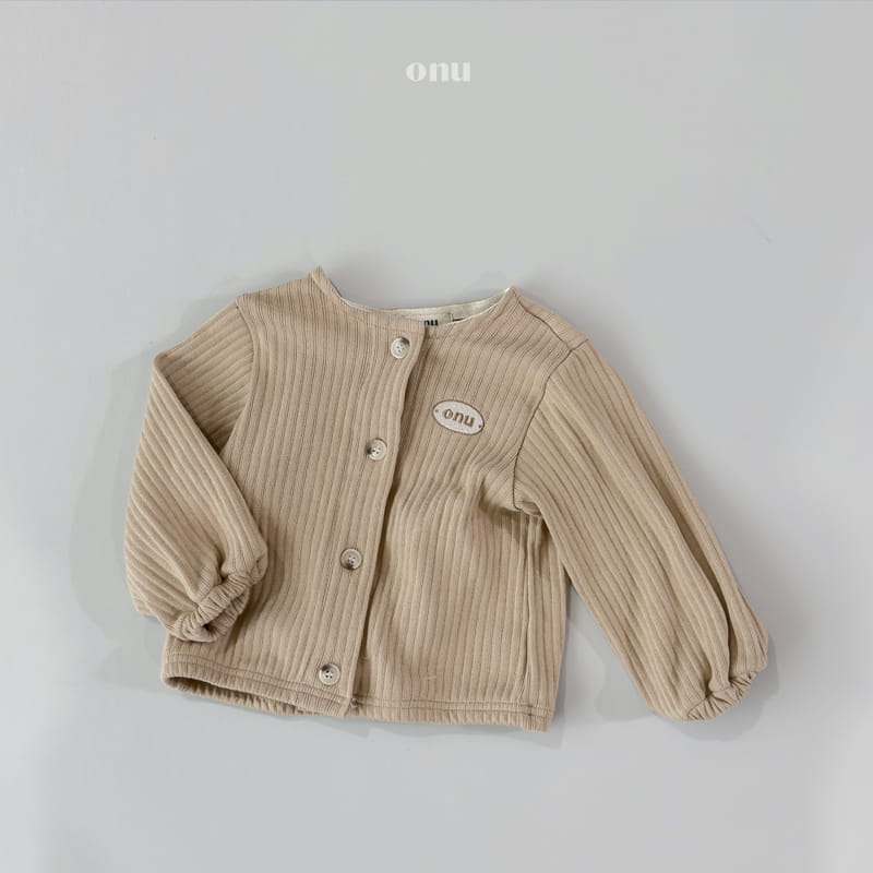 Onu - Korean Children Fashion - #discoveringself - Rib Cardigan - 2