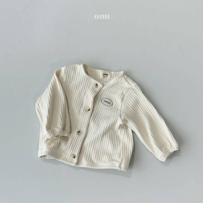 Onu - Korean Children Fashion - #fashionkids - Rib Cardigan - 3