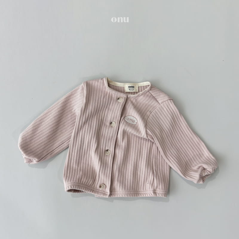 Onu - Korean Children Fashion - #fashionkids - Rib Cardigan - 4