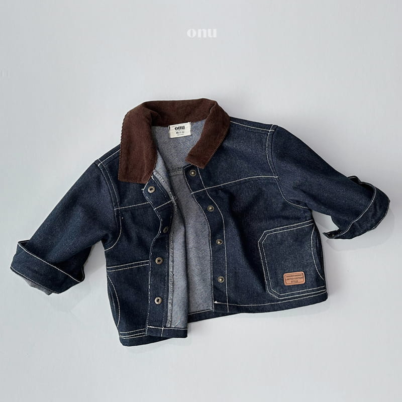 Onu - Korean Children Fashion - #littlefashionista - Stitch Jacket - 5