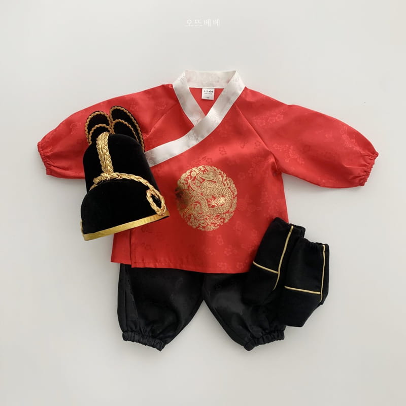 Oott Bebe - Korean Baby Fashion - #babyoutfit - King Janbok Set - 6