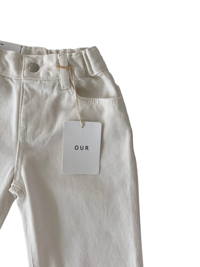 Our - Korean Children Fashion - #kidsstore - Mello White Jeans - 5