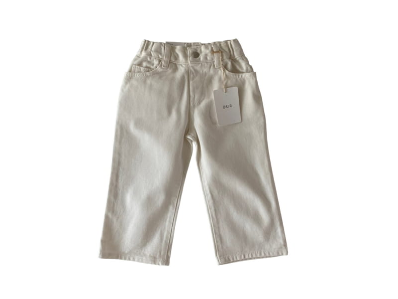 Our - Korean Children Fashion - #kidzfashiontrend - Mello White Jeans - 6