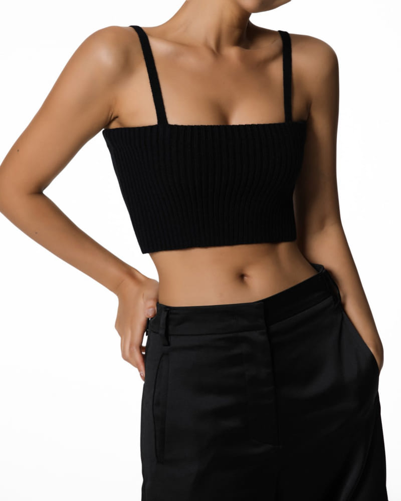 Paper Moon - Korean Women Fashion - #restrostyle - Crop Rib Knit Top - 8