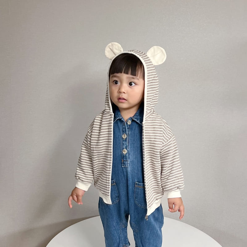 Party Kids - Korean Baby Fashion - #babyboutique - Bear Jumper - 3