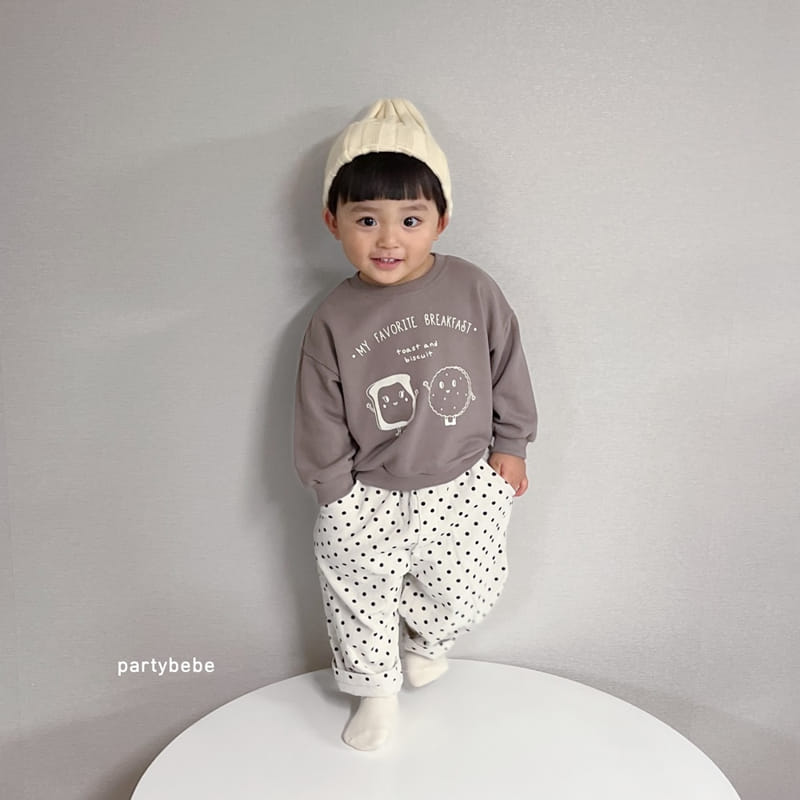 Party Kids - Korean Baby Fashion - #babyboutique - Cookie Sweatshirt - 5