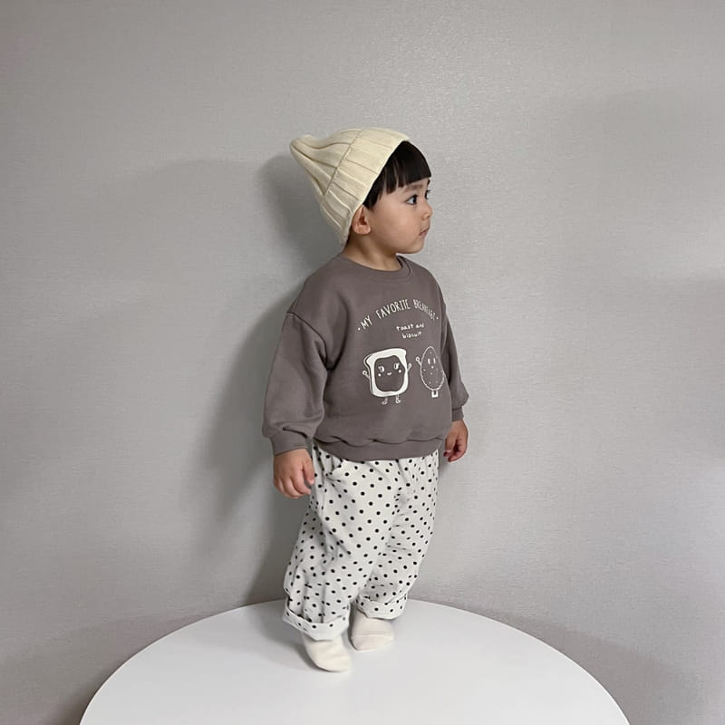 Party Kids - Korean Baby Fashion - #babyboutique - Cookie Sweatshirt - 6