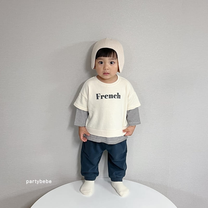 Party Kids - Korean Baby Fashion - #babyboutique - French Sweatshirt - 3