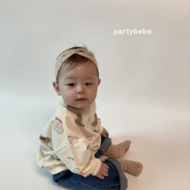 Party Kids - Korean Baby Fashion - #babyboutiqueclothing - Puppy Sweatshirt - 3